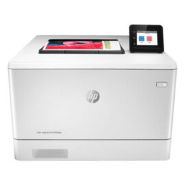 HP – LaserJet Pro M454dw Wireless Color Laser Printer – White